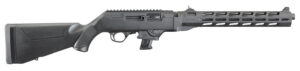Ruger 19116 PC Carbine *CA Compliant 9mm Luger 10+1 16.12" Fluted Barrel, Type III Hard Coat Anodized Aluminum Alloy Receiver, Synthetic Stock, M-Lok Accessory Slots, Optics Ready