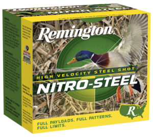 Remington Ammunition 20650 Nitro-Steel High Velocity 12Gauge 2.75" 1 1/4oz BBShot 25 Per Box/10 Case