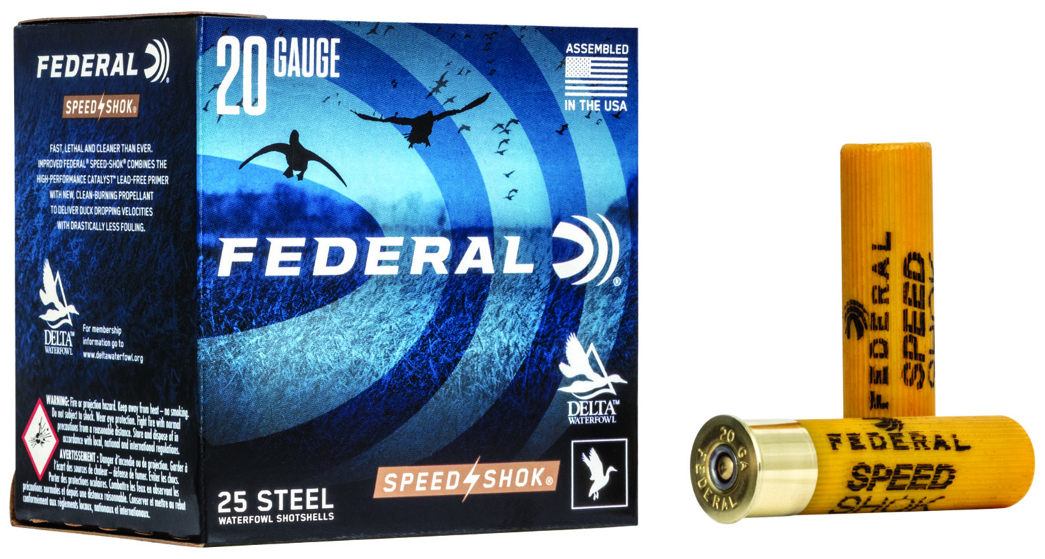 Federal WF2094 Speed-Shok 20Gauge 3" 7/8oz 4Shot 25 Per Box/10 Case