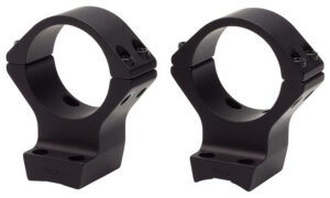 Browning 12510 X-Bolt Scope Mount System X-Lock Matte Black Aluminum 30mm Tube, Low Rings