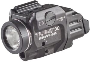 Streamlight 69414 TLR-8 A Gun Light with Red Laser  Black Anodized 500 Lumens White LED