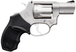 Taurus 2942M029 942 22 WMR 8rd 2" Barrel, Overall Matte Finish Stainless Steel & Finger Grooved Black Polymer Grip