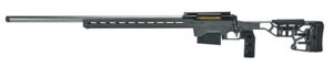 Savage Arms 57707 110 Elite Precision 300 PRC 5+1 30" Matte Stainless, Matte Black Rec, Gray Cerakote Adjustable MDT ACC Aluminum Chassis Stock, Left Hand (MB Not Included)