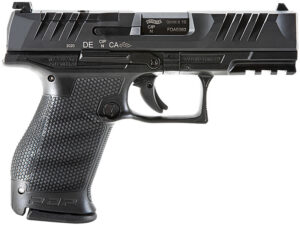 Walther Arms 2851229 PDP Compact Optic Ready 9mm Luger 4" 15+1 Black Black Steel Slide Performance Duty Textured Black Polymer Grip