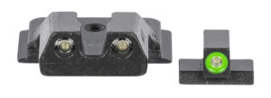 Meprolight USA 417703111 Hyper-Bright Green Tritium Green Outline Front Sight-Green Tritium Black Outline Rear Smith & Wesson M&P Shield