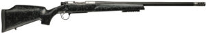 Christensen Arms 8011001100 Traverse 28 Nosler 3+1 26" Threaded Barrel, Natural Stainless, Black with Gray Webbing Stock