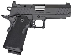 Springfield Armory PH9117AOS Prodigy 9mm Luger 20+1/17+1 4.25" Bull Barrel, Black Cerakote Carbon Steel Frame w/Picatinny Acc. Rail, Optic Ready Slide, Polymer Grip, Fiber Optic Sight