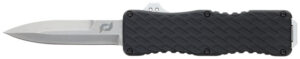 Schrade 1135967 Uproar D/A OTF Bayonet Plain Satin D2 Steel Blade 4.25" Aluminum Handle