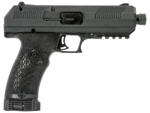Hi-Point JXP10 JXP 10mm Auto 10+1, 5.20" Black Steel Threaded Barrel, Black Powder Coated YC9 Styled/Serrated Steel Slide, Black Polymer Frame w/Picatinny Rail, Black Textured Polymer Grip