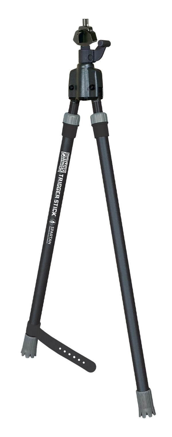 Primos 65829 Trigger Stick Medium 21.50"-40", Black, Spartan Precision Magnetic Attachment System