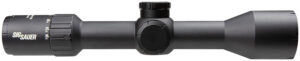 Sig Sauer Electro-Optics SOW63113 Whiskey6 Black 3-18x44mm 30mm Tube Quadplex Reticle