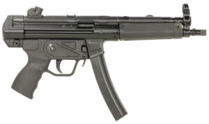 Century Arms HG6034ALN AP5 CORE 9mm Luger 30+1 8.90" Threaded Barrel, Black, Stamped Metal Rec, Fixed Front/Drum Rear Sights, Includes Sling (1 Mag)