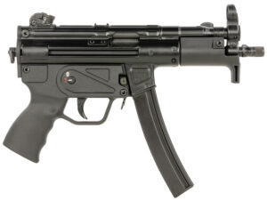 Century Arms HG6035ALN AP5 P CORE 9mm Luger 30+1 5.75" Threaded Barrel, Black, Stamped Metal Rec, Fixed Front/Drum Rear Sights, Includes Sling (1 Mag)