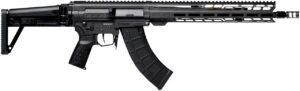CMMG 86A7F0BAB Dissent MK47 7.62x39mm 30+1 (2) 14.30" P&W, Black Armor, Side Charging Handle Rec, 13.50" M-Lok Handguard, Side Folding Stock, Zeroed Grip, SVD Brake, 60/90 Ambi Safety, Adj. Gas Block