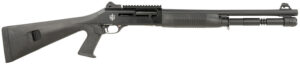MAC 21000120 1014 12 Gauge 3" 5+1 18.50", Black, Synthetic Furniture, Fixed Pistol Grip Stock, Ghost Ring Sight, Optics Mount, 3 Chokes