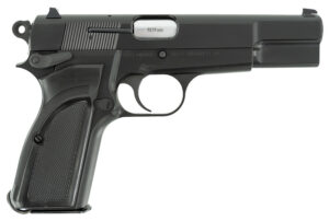 Inglis 12000000 L9A1 Full Size Frame 9mm Luger 15+1 4.70" Hard Chrome Plated Stainless Steel Barrel, Black Cerakote Steel Serrated Slide, Black Cerakote Steel Frame, Black Plastic Grip