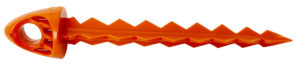 Targettack Llc Targettack Orange Polycarbonate Plastic 3" For Paper/Vinyl Targets *100 Loose Bulk