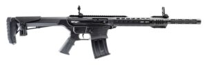 Gforce Arms GF251220 GF25 12 Gauge Semi-Auto 3" 5+1 20" Black Cerakote Spiral Threaded Barrel, Black Cerakote Picatinny Rail Aluminum Receiver, Black Adjustable Synthetic Stock w/Black Rubber Grip