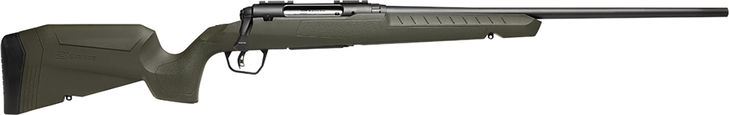 Savage Arms 32042 Axis 2 308 Win 4+1 22" Matte Black Sporter Barrel, Matte Black Drilled & Tapped Steel Receiver, Fixed Green Synthetic Stock, Right Hand