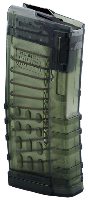 Kci Usa Inc KCIMZ066 21rd 223 Rem Fits AR-15 Translucent Smoke Polycarbonate