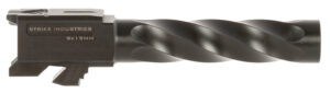 Strike Industries GBARREL19 Glock 9mm Luger Spiral Fluted Black Nitride Stainless Steel, Fits Glock 19 Gen3-5