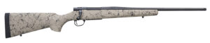 Howa HHSSL308TAN 1500 Superlite Gen2 Full Size 308 Win 3+1 20" Black Threaded Barrel, Matte Blue Steel Drilled & Tapped Receiver, Tan w/Black Webbing HS Precision Synthetic Stock, Right Hand