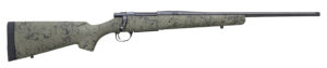 Howa HHSSL708ODG 1500 Superlite Gen2 Full Size 7mm-08 Rem 3+1 20" Black Threaded Barrel, Matte Blue Steel Drilled & Tapped Receiver, OD Green w/Black Webbing HS Precision Synthetic Stock, Right Hand