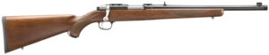 Ruger 7428 77/44 44 Rem Mag 4+1 16.60" Blued Threaded Barrel, Blued Alloy Steel Receiver w/Integral Scope Mount, American Walnut Fixed Wood Stock