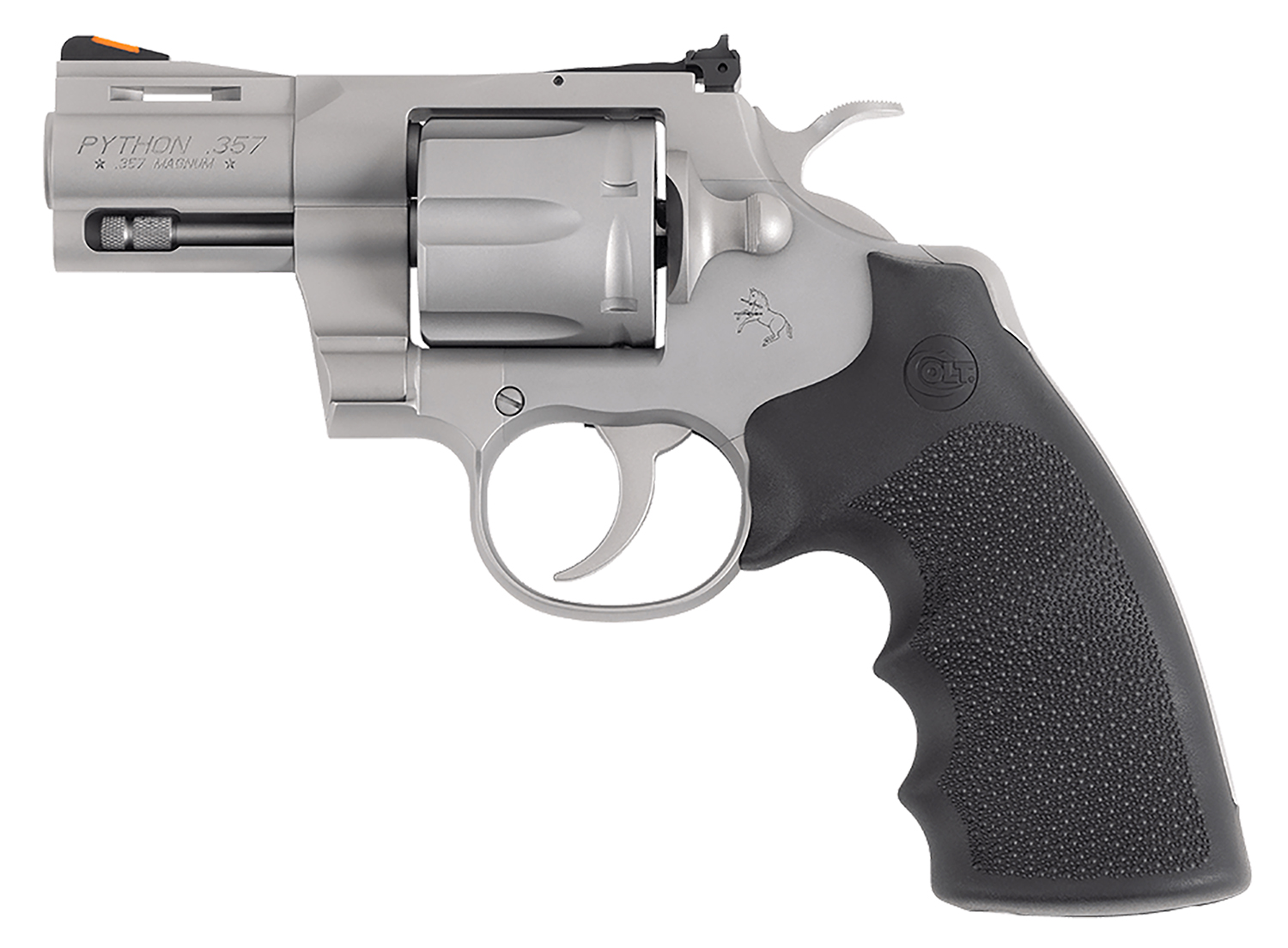 Colt Mfg PYTHONSM2RTS Python 357 Mag/38 Special 6 Shot 2.50" Exposed Hammer