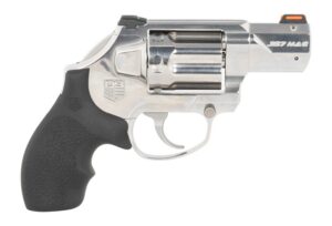 Diamondback DB0700S702 SDR Small 357 Mag/38 Special +P 6 Shot 2" Stainless Steel Barrel, Cylinder & Frame, Black Hogue Rubber Grip, Concealed Hammer