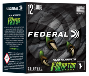 Federal RRS1384  Rob Roberts Raptor 12Gauge 3" 1 3/8oz 4Shot 25 Per Box/10 Case