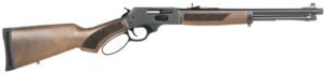 Henry H009PGR3030 Protector Carbine 30-30 Win 4+1 16.50" Blued Threaded Barrel, Blued Steel Drilled & Tapped Receiver, American Walnut Fixed w/Pistol Grip Stock
