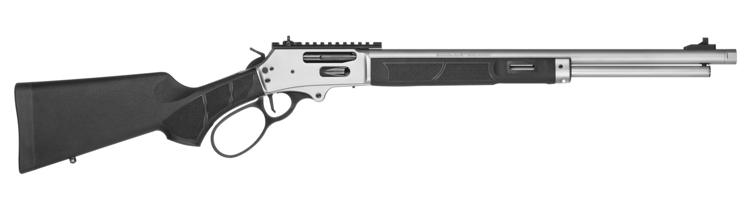 Smith & Wesson 14206 1854 360 Buckhammer 6+1 20" Stainless Steel Threaded Barrel & Receiver w/Picatinny Rail, M-LOK Handguard, Black Fixed Synthetic Stock