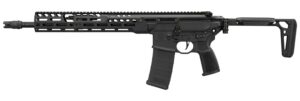 Sig Sauer RMCX556N16BLTB MCX Spear LT 5.56 NATO 30+1 16" Black Threaded Barrel, Black Anodized Alloy Receiver w/Picatinny Rail, M-LOK Handguard, Minimalist Plus Folding Stock, AR Compatible Reduced An