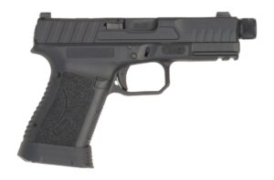 TriStar 85780 Apoc Pro 9mm Luger 15+1 4.50" Black Threaded Barrel, Black Steel Optic Ready/Serrated Slide, Black Polymer Frame w/Picatinny Rail, Interchangeable Backstrap Grip