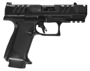 Walther Arms 4797050 PDP Pro X Sub-Compact Frame 9mm Luger 10+1 3.75" Black Barrel, Black Optic Ready/Serrated Slide, Black Polymer Frame w/Picatinny Rail, Black Textured Grip