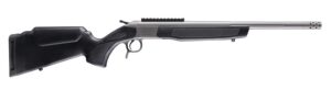 CVA CR4437S Cascade Takedown 308 Win 1rd 20" Matte Stainless Steel Threaded Barrel & Receiver w/Picatinny Rail, Black Synthetic Stock