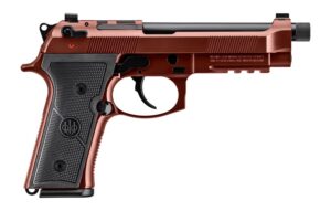 Beretta USA JS92M9A4GCLA15 M9A4 Overlanding Full Size Frame 9mm Luger 15+1 5.10" Black Threaded Barrel, Clay Cerakote Steel Optic Ready/Serrated Slide, Clay Cerakote Aluminum Frame w/Beavertail & Pica