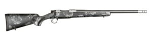 Christensen Arms 801-060076-00 FFT Full Size 22 Creedmoor 4+1 20" Carbon Fiber Threaded Barrel, Stainless Steel Drilled & Tapped Receiver, Picatinny Rail Forend, Carbon w/Gray Accents Fixed Carbon Fi