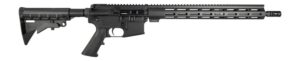 One Horse LLC OH-15 300 Blackout 30+1 16" Black Threaded Barrel, Black Receiver w/Picatinny Rail, M-LOK Handguard, One Horse M4 6 Position Black Polymer Stock, Black A2 Grip, A2 Flash Hider