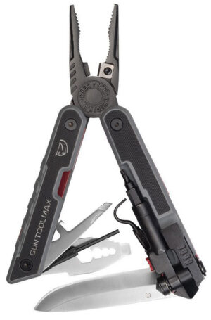 Real Avid AVGTMAX Gun Tool Max Black 3.25" 440 Stainless Steel Plain G10 Black Handle