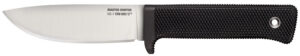 Cold Steel 36JSK Master Hunter 4.50" Fixed Plain Drop Point VG-1 San Mai III Blade/Black Kray-Ex Handle