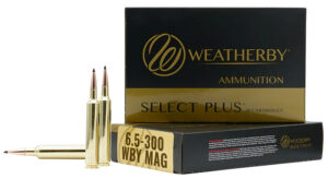 Weatherby B653127LRX Select Plus 6.5x300WthbyMag 127gr Barnes LRX Lead Free 20 Per Box/10 Case