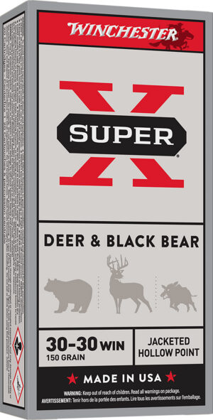 Winchester Ammo X30301 Super X 30-30Win 150gr Jacketed Hollow Point 20 Per Box/10 Case