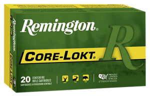 Remington Ammunition 27842 Core-Lokt 308Win 150gr Pointed Soft Point Core-Lokt 20 Per Box/10 Case