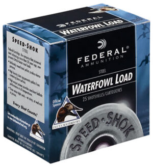Federal WF1072 Speed-Shok 10Gauge 3.50" 1 1/2oz 2Shot 25 Per Box/10 Case