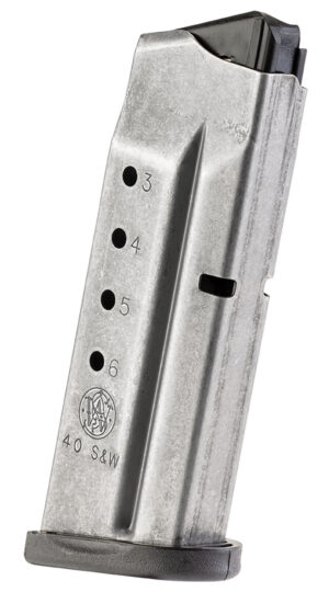 Smith & Wesson 199330000 M&P Shield 6rd 40S&W Stainless Steel