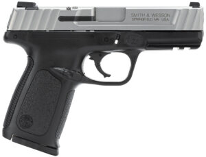 Smith & Wesson 123403 SD40 VE *CA Compliant Compact Frame 40 S&W 10+1, 4" Stainless Steel Barrel, Satin Serrated Stainless Steel Slide, Black Polymer Frame w/Picatinny Rail