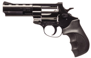 Weihrauch Guns EARB3574 Windicator 357 Mag 6rd 4" Blued Steel Barrel & Cylinder, Compact Blued Steel Frame w/Exposed Hammer, Ramp Front/Fixed Rear Sights, Finger Grooved Black Rubber Grip