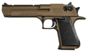 Magnum Research DE44CABB Desert Eagle Mark XIX *CA Compliant 44 Rem Mag 6" 8+1 Burnt Bronze Cerakote Carbon Steel Frame & Slide Black Rubber Grip